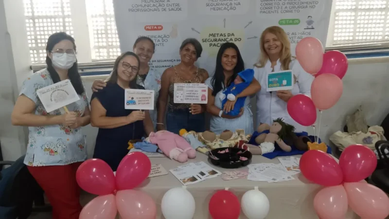 Banco de Leite do Instituto Cândida Vargas promove ações educativas durante Semana da Doação de Leite Humano