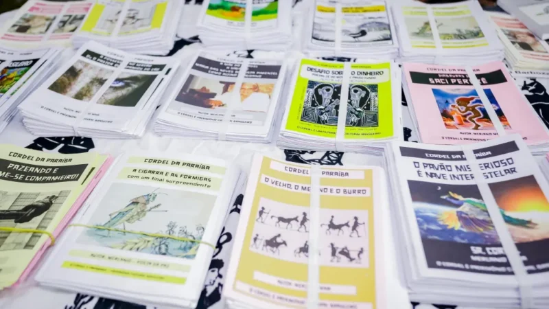 Feira de Cordel anima João Pessoa com poesia popular, música e tradição nordestina durante todo o mês de maio