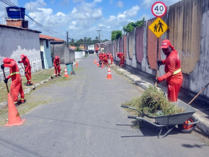 Emlur intensifica ações de conservação urbana em diversos bairros de João Pessoa